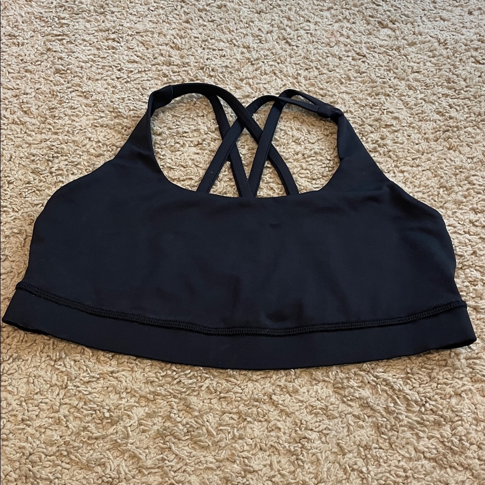 Lululemon Energy Bra Black NWOT Never Worn - Picture 7 of 7